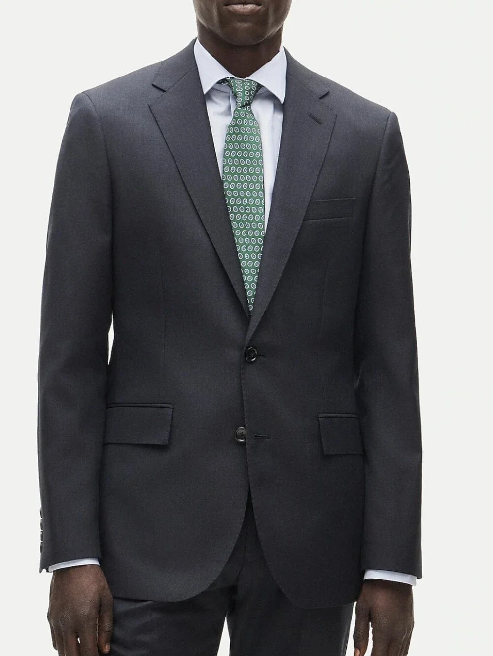 J Crew Ludlow Slim-fit suit jacket in Italian worsted wool Size 42L Dark Navy